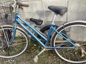 久米郡久米南町で引き取り回収から処分までした自転車
