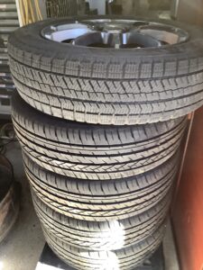 倉敷市水島で引き取り回収から処分までしたアルミタイヤ