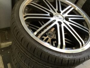 和気郡和気町で引き取り回収から処分までしたアルミタイヤ