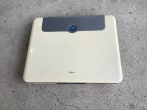 瀬戸内市牛窓町で引き取り回収から処分までしたノートパソコン