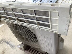 久米郡久米南町で取り外し回収から処分までしたエアコン