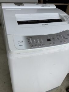 玉野市田井で引き取り回収から処分までした洗濯機