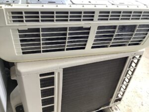 赤磐市山陽で取り外し回収から処分までしたエアコン