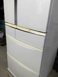 新見市唐松で引き取り回収から処分までした冷蔵庫