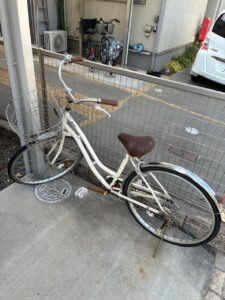 備前市長船町で引き取り回収から処分までした自転車