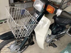 津山市河辺で引き取り回収から処分までしたバイク