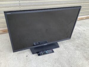 新見市唐松で引き取り回収から処分までしたテレビ