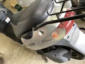 高梁市巨瀬町で引き取り回収から処分までしたバイク