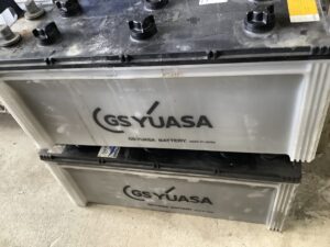 真庭市久世で引き取り回収から処分までしたバッテリー