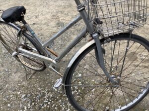 久米郡久米南町で引き取り回収から処分までした自転車