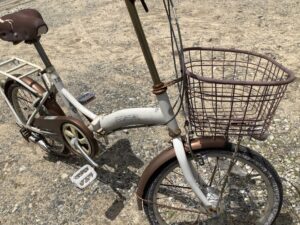 久米郡久米南町で引き取り回収から処分までした自転車