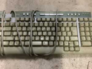 総社市真壁で引き取り回収から処分までしたパソコンキーボード