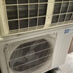 新見市上市で取り外し回収から処分までしたエアコン