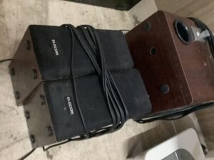 笠岡市二番町で引き取り回収から処分までしたオーディオ