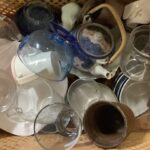 津山市皿で食器の回収から処分までさせて頂きました。