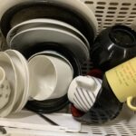 津山市押入で食器の回収から処分までさせて頂きました。