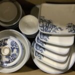 津山市押渕で食器の引き取りから処分までさせて頂きました。