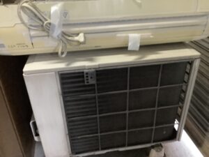 岡山市中区で取り外し回収から処分までしたエアコン