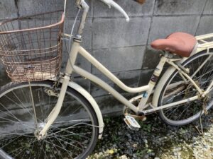 高梁市南町で引き取り回収から処分までした自転車