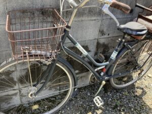 浅口郡里庄町で引き取り回収から処分までした自転車