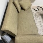 笠岡市二番町でソファーの回収から処分までさせて頂きました。