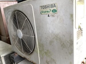岡山市東区で取り外し回収から処分までしたエアコン