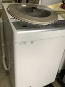 小田郡矢掛町で引き取り回収から処分までした洗濯機