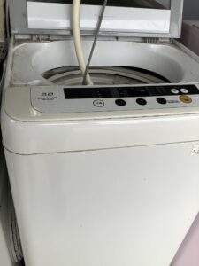 小田郡矢掛町で引き取り回収から処分までした洗濯機