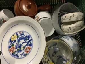 倉敷市田ノ上で引き取り回収から処分までした食器