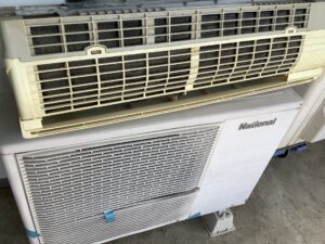 真庭市勝山で取り外し回収から処分までしたエアコン