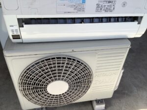 倉敷市連島町で取り外し回収から処分までしたエアコン