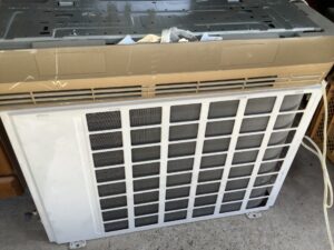 新見市草間で取り外し回収から処分までしたエアコン