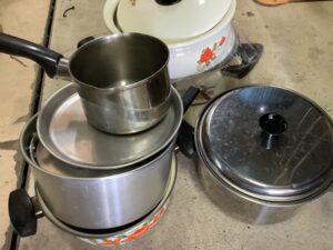 真庭市久世で引き取り回収から処分までした不用品
