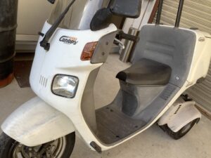 笠岡市笠岡で引き取り回収から処分までしたバイク