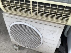 瀬戸内市邑久町で取り外し回収から処分までしたエアコン
