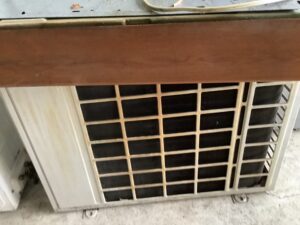 備前市伊里中で取り外し回収から処分までしたエアコン