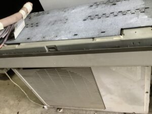 津山市山北で取り外し回収から処分までしたエアコン