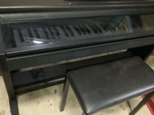 浅口市鴨方町で引き取り回収から処分までした電子ピアノ
