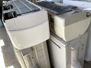 瀬戸内市邑久町で取り外し回収から処分までしたエアコン