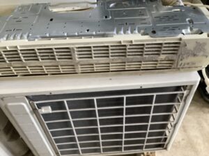 岡山市北区で取り外し回収から処分までしたエアコン