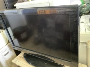 新見市草間で引き取り回収から処分までしたテレビ