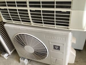 岡山市北区で取り外し回収から処分までしたエアコン