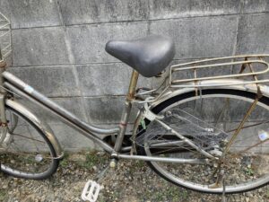 勝田郡勝央町で引き取り回収から処分までした自転車