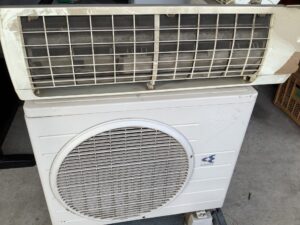 備前市吉永町で取り外し回収から処分までしたエアコン