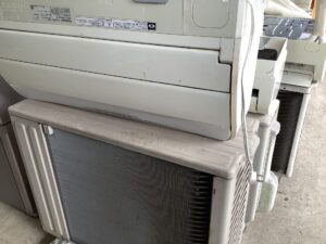 備前市吉永町で取り外し回収から処分までしたエアコン