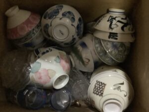 瀬戸内市牛窓町で引き取り回収から処分までした食器