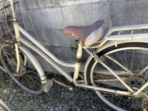 井原市七日市で引き取り回収から処分までした自転車