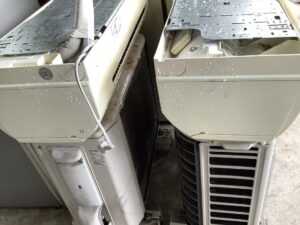 岡山市東区で取り外し回収から処分までしたエアコン
