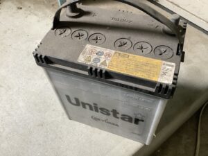 浅口市鴨方町で引き取り回収から処分までしたバッテリー