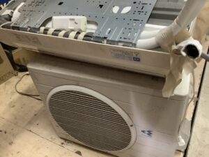 備前市吉永町で取り外し回収から処分までしたエアコン